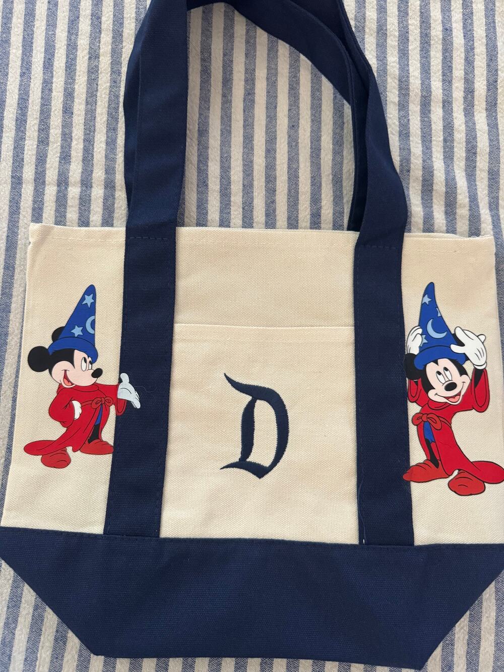 Disney Sorcerer Mickey Custom Made Disneyland D Mini Tote
